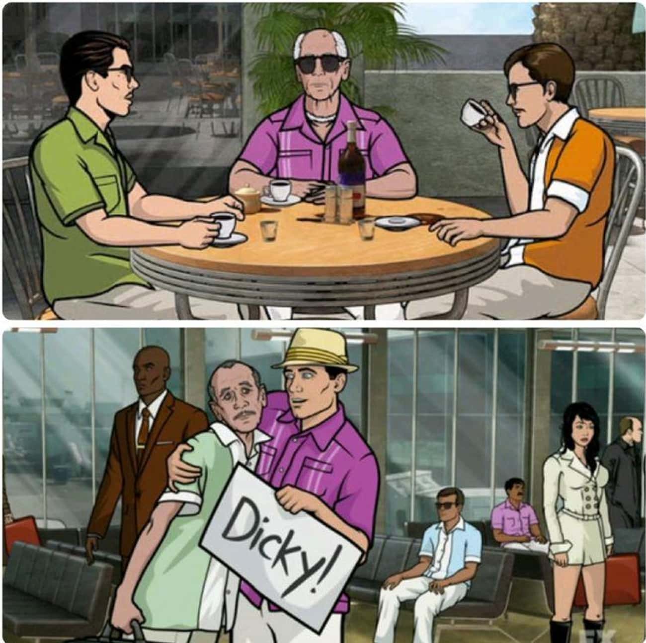 When Archer Steals Woodhouse's Trip, He Steals Everything