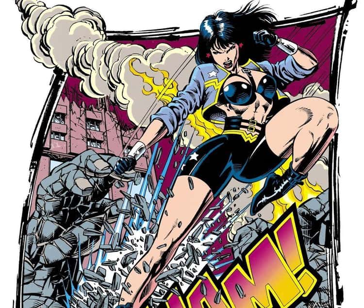 Wonder Woman Started Fighting Crime In Biker Shorts, A Bomber Jacket, And Bra