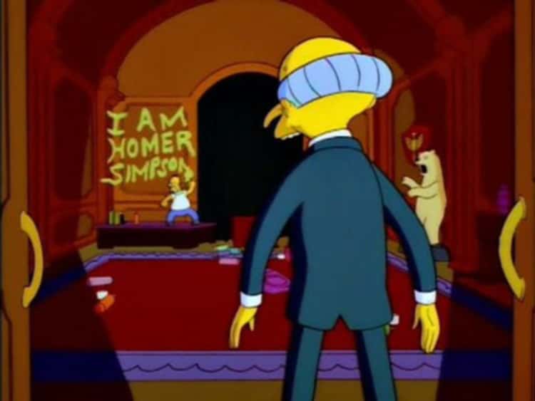 Mr. Burns Knows Homer's Name