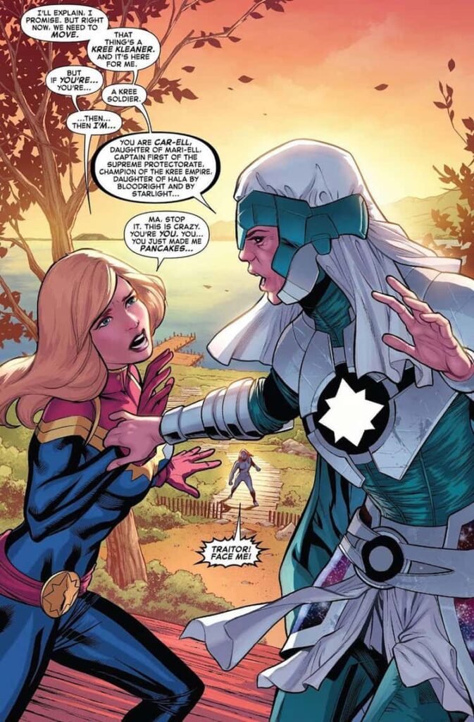 Captain Marvel’s Mother Was A Kree In Hiding