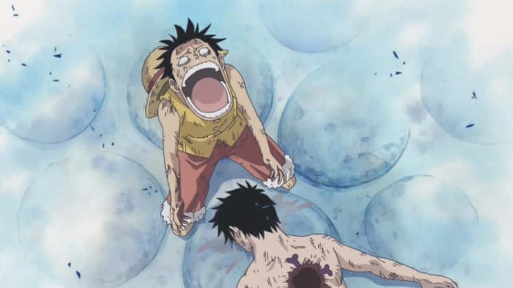 Luffy Watches His Brother Get Annihilated - One Piece