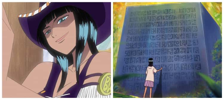 Nico Robin And The Poneglyphs