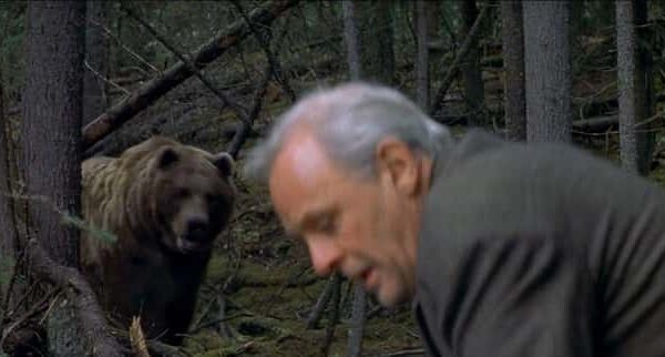 Bart The Bear Ate Garlic Pasta And A Whole Chicken Before Scenes And Stunk Up Anthony Hopkins While Filming 'The Edge'