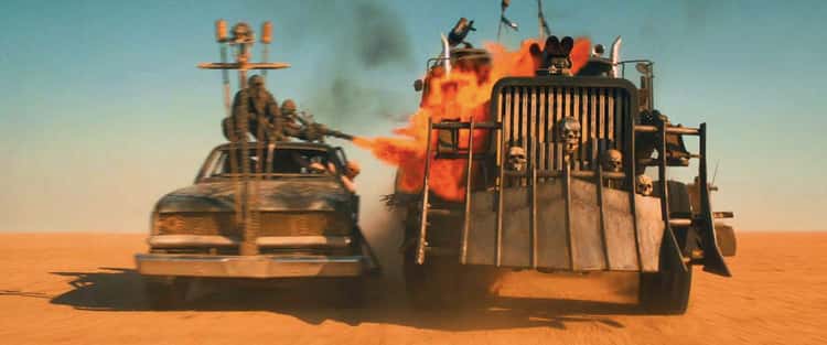 The Stunts In 'Mad Max: Fury Road' Are Real With Cars Built For Production