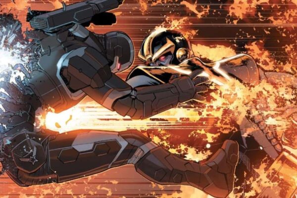 War Machine Had His Body Rebooted By Tony After Thanos Punched A Hole In Him