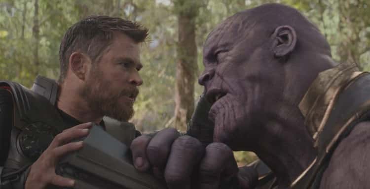 Thor Doesn't Go For Thanos's Head In 'Avengers: Infinity War'