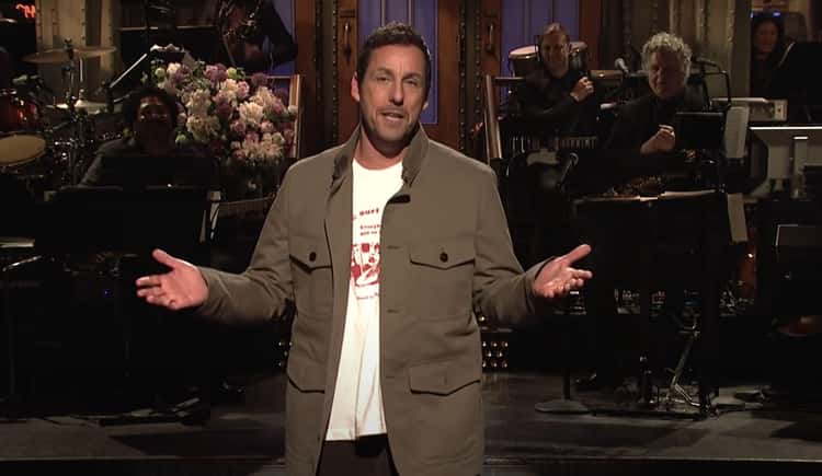Adam Sandler Was Really Comfortable Making Fun Of The Fact He Got Fired From 'SNL'