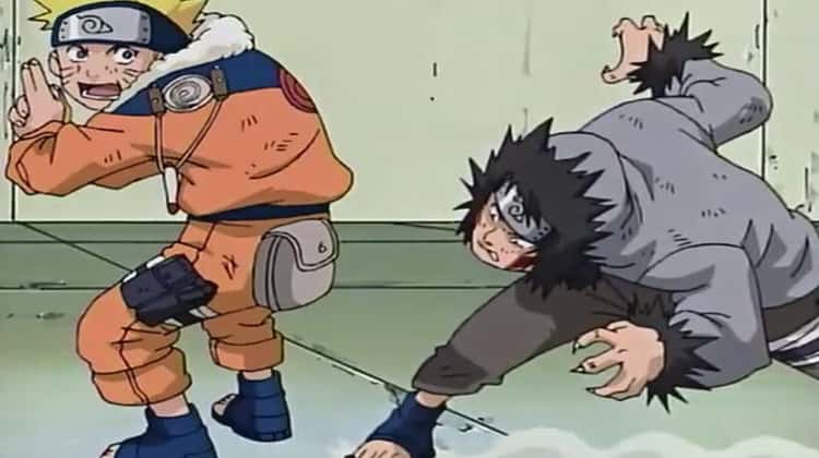 Naruto Uzumaki Defeats Kiba Inuzuka With His Digestive System