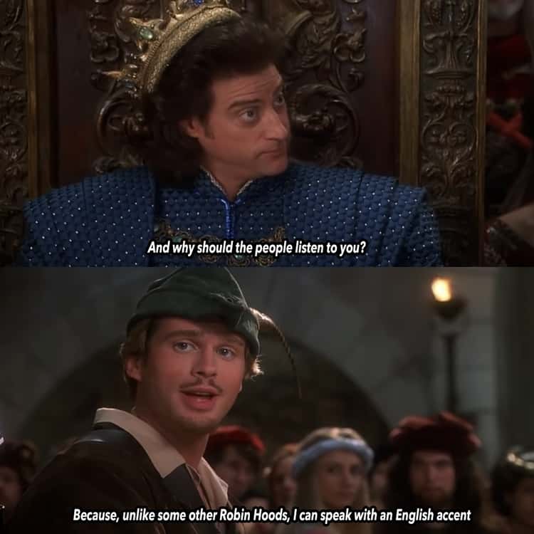 In ‘Robin Hood: Men in Tights,’ Cary Elwes Makes Fun Of Kevin Costner’s Inability To Do An English Accent In ‘Prince of Thieves’
