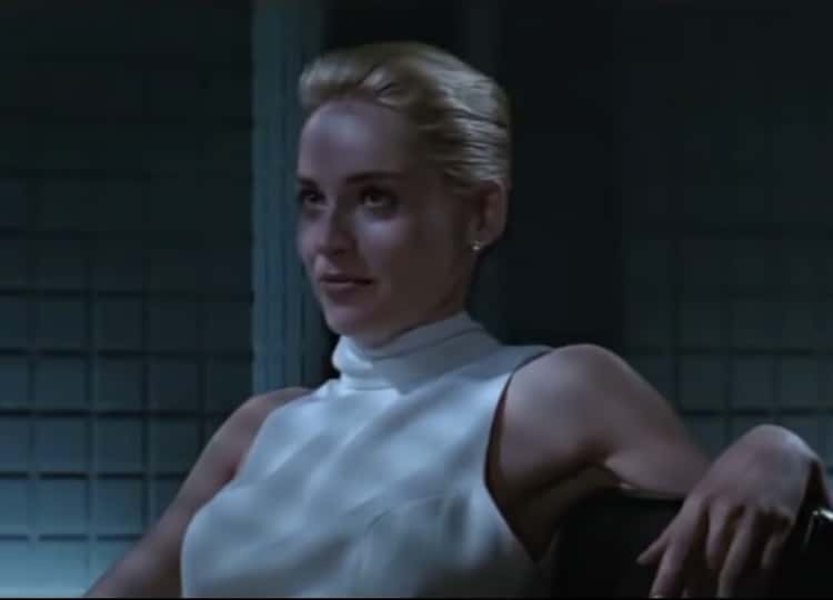 Sharon Stone Says She Was Told Her Underwear Was 'Reflecting The Light' During The Infamous Crossed-Legs Shot In 'Basic Instinct'