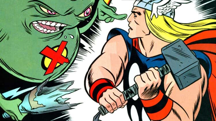 Doop Swallowed Mjolnir And Bested Thor To Win Back Part Of His Brain 