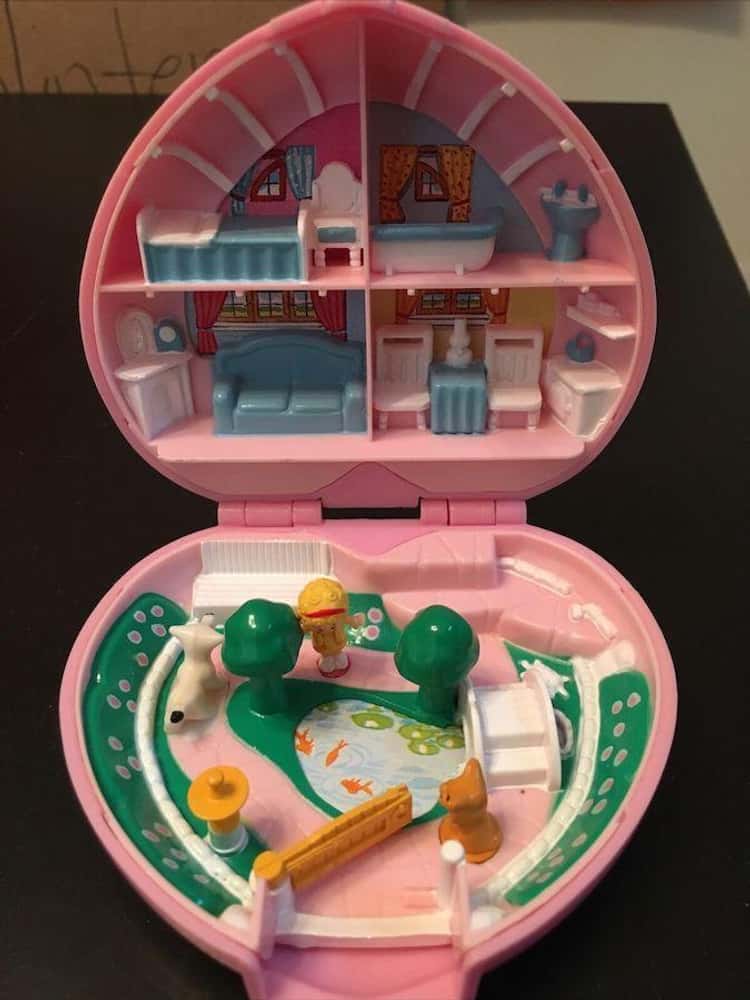 The Original Polly Pocket Was Made Out Of A Powder Compact