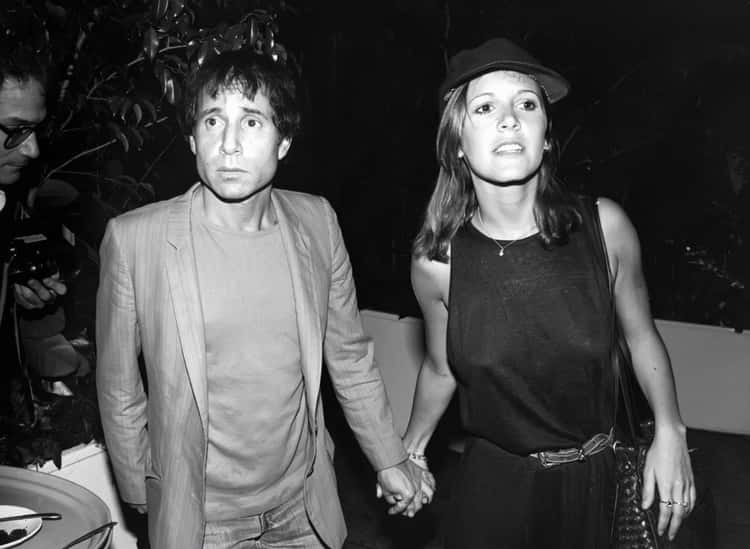 Carrie Fisher And Paul Simon