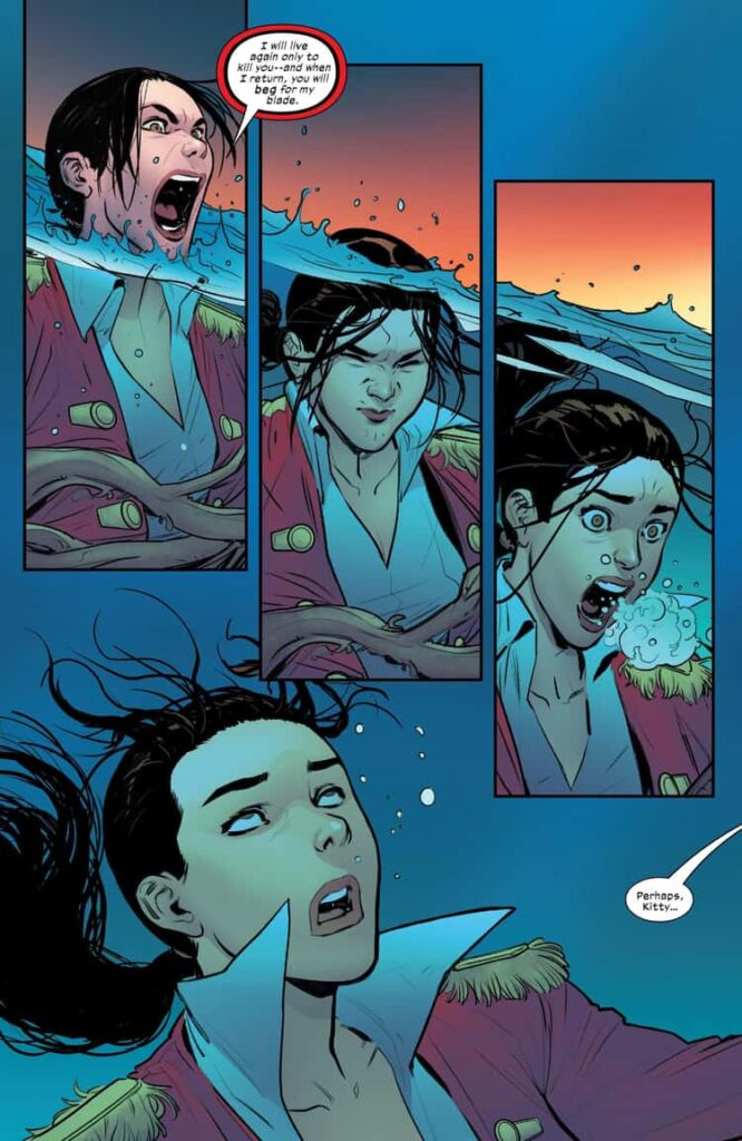 Kitty Pryde Drowning Alive
