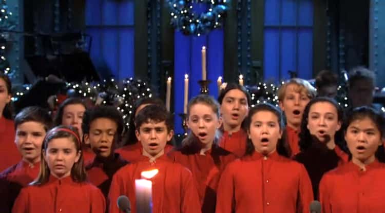 A Children's Choir Performs ‘Silent Night’ In The First Episode After The Sandy Hook Tragedy
