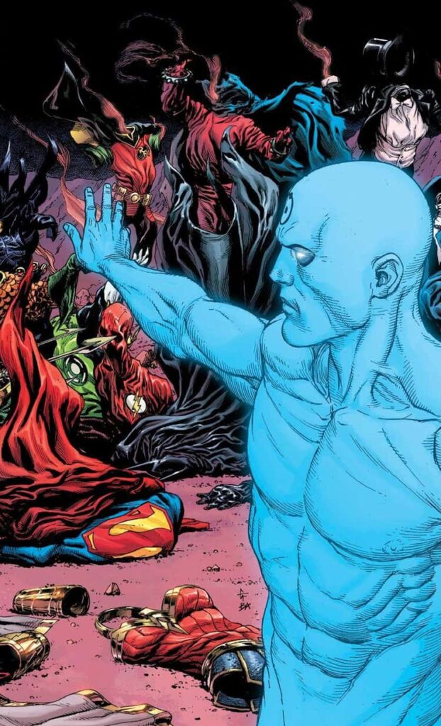 Doctor Manhattan Can Do Whatever He Wants, Including Defeating The Hulk