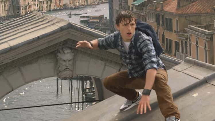 When Spider-Man Had To Fight A Water Elemental On A Field Trip In 'Spider-Man: Far From Home'