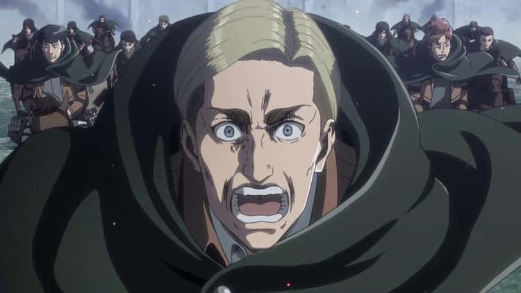 Erwin Smith Inspires His Troupes In 'Attack On Titan'