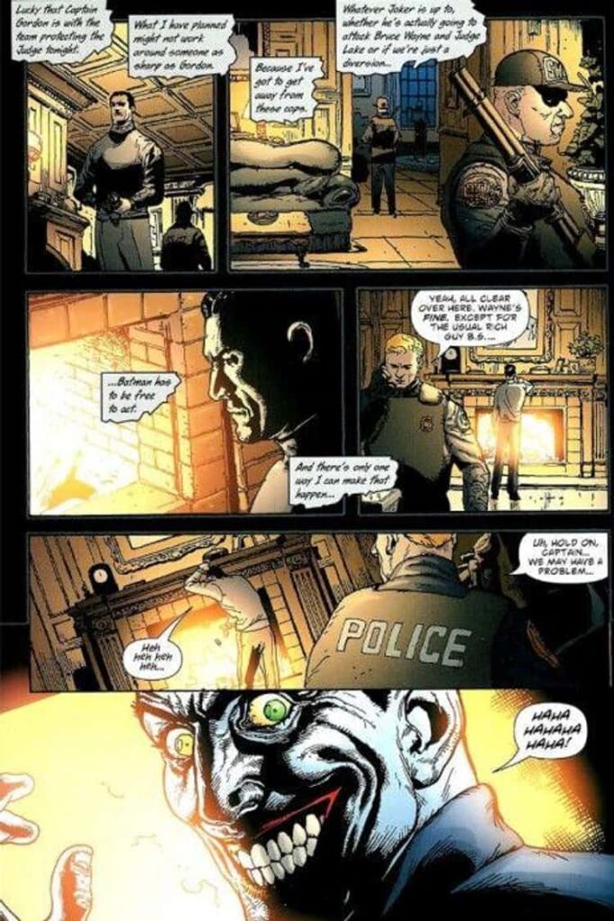 Batman Purposefully Takes a Dose of Joker's Toxin