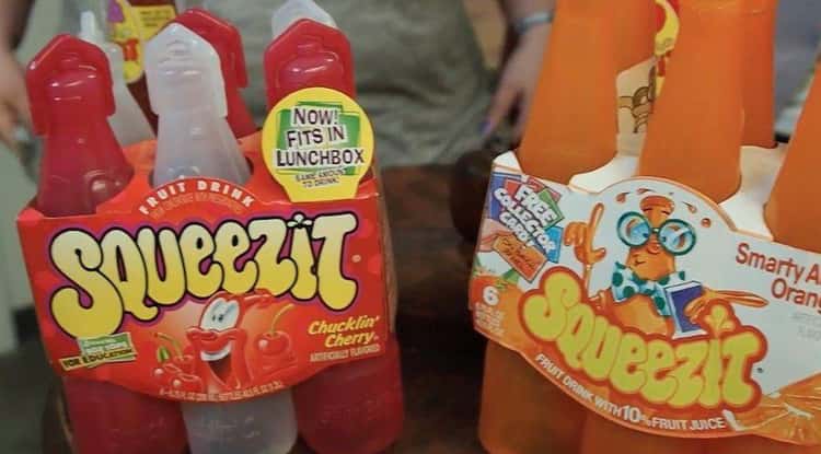 Squeezits May Have Been 'Squeezed Out' Of The Market Because They Were Too Big To Fit In Lunch Boxes