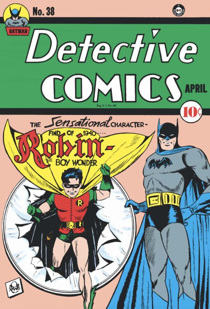 The Sensational Character Find Of 1940… Robin, The Boy Wonder