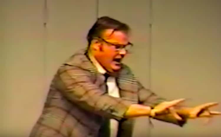 There’s Early Footage Of Farley Performing The Nearly Fully-Formed Character At Second City With Odenkirk