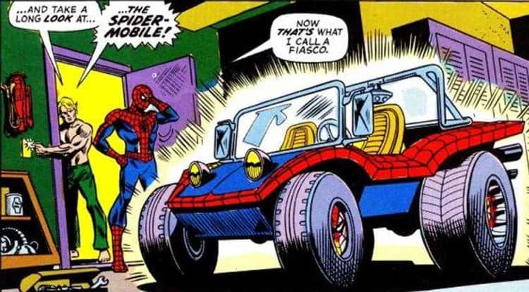 The Spider-Mobile Has A Bizarre In-Universe Origin