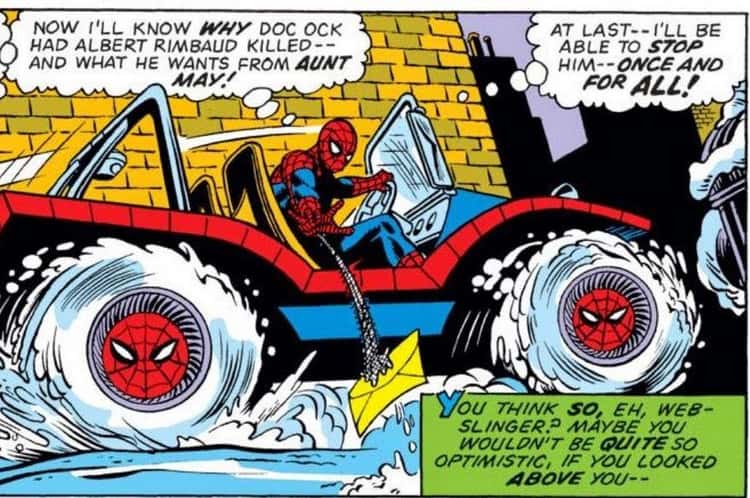 Spider-Man's Financial Troubles Led To Him Driving The Vehicle