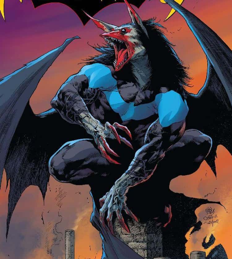 Nightwing Became A Man-Bat