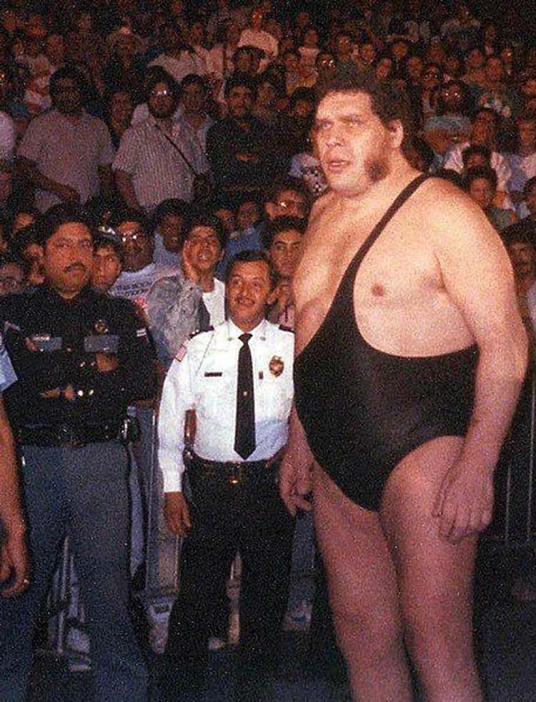 Andre The Giant Wore His Cross-Body Singlet Because He Had Back Problems