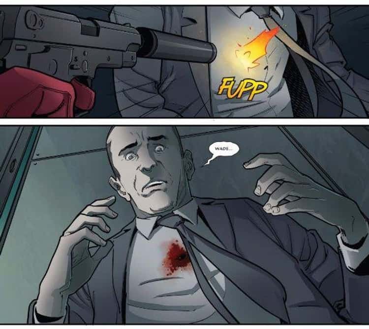 Deadpool Puts A Bullet In Phil Coulson