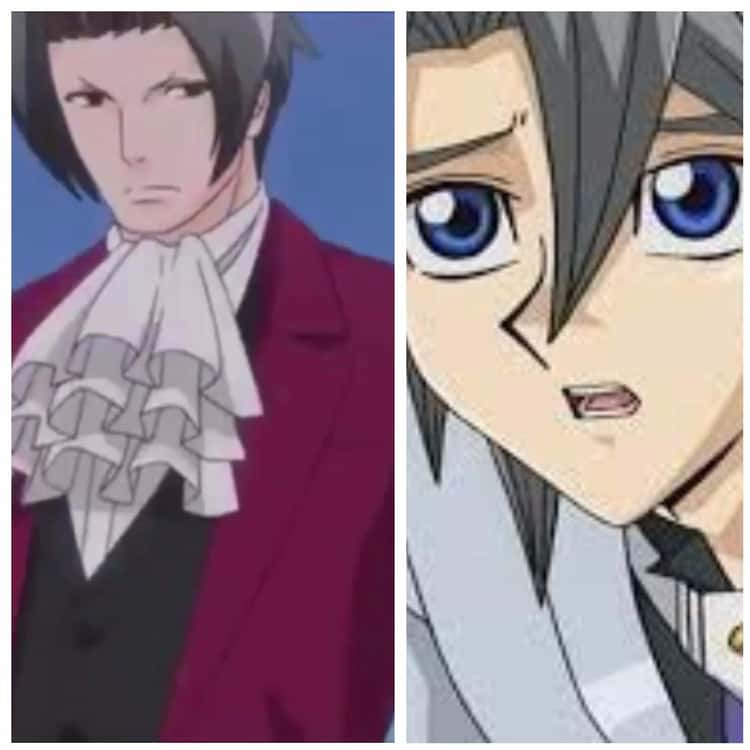Miles Edgeworth From Ace Attorney And Ed Phoenix From Yu-Gi-Oh GX