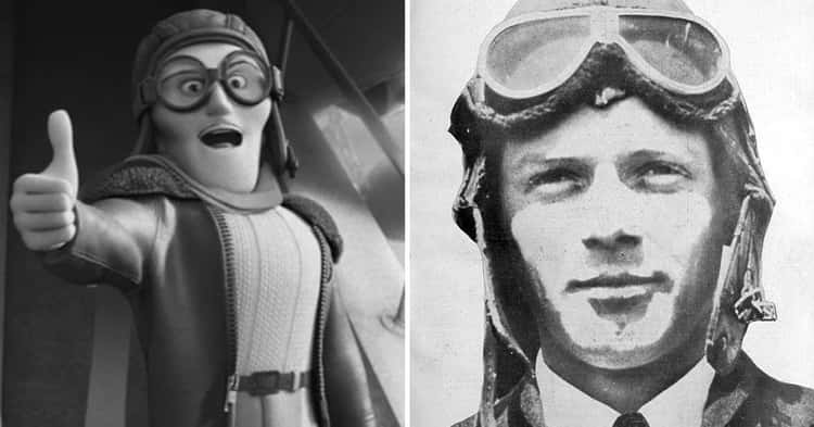 Charles F. Muntz From 'Up' Was Based On A National Hero And A Walt Disney Foe