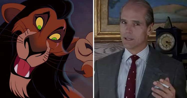 Scar In 'The Lion King' Was Modeled After Jeremy Irons Once The Actor Was Cast