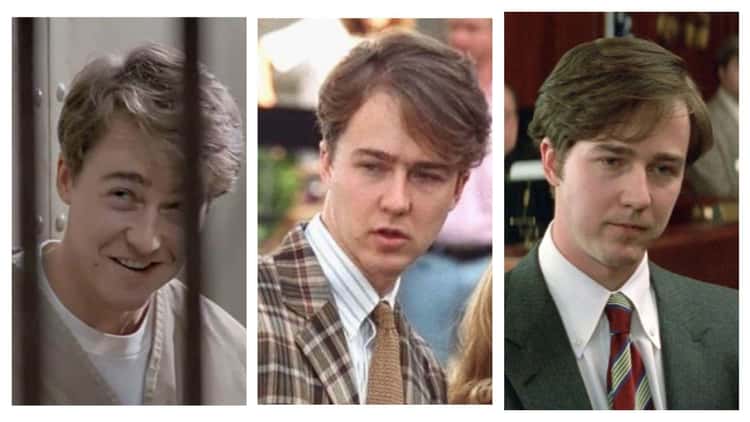 Edward Norton - 'Primal Fear' And 'Everyone Says I Love You' And 'The People Vs. Larry Flynt' (1996)